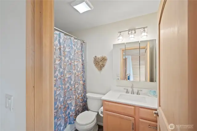 Upper bathroom