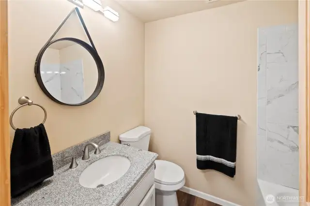 Lower bathroom