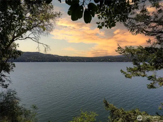 Property is west-facing, soak in all those sunsets.