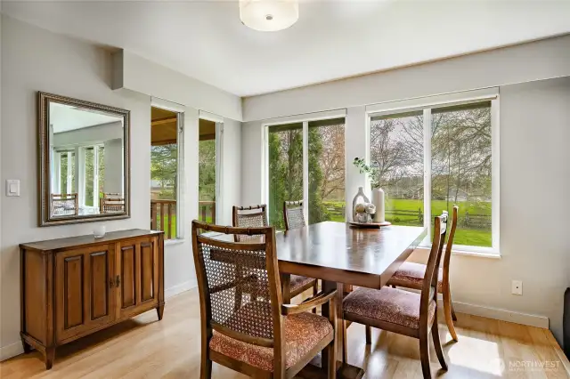 Dining area