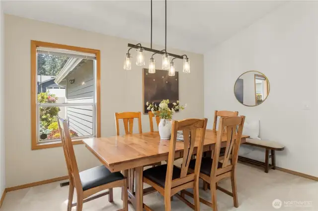 Formal dining room - perfect open space to gather and entertain.