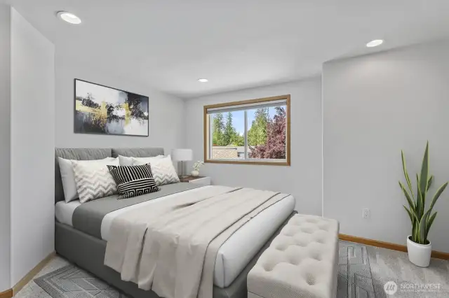 Virtually staged to show an example of how the space could be used.