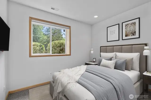 Virtually staged to show an example of how the space could be used.