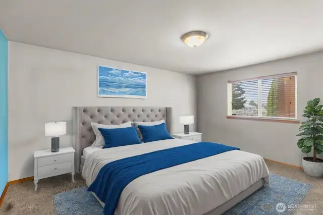 Primary bedroom.
