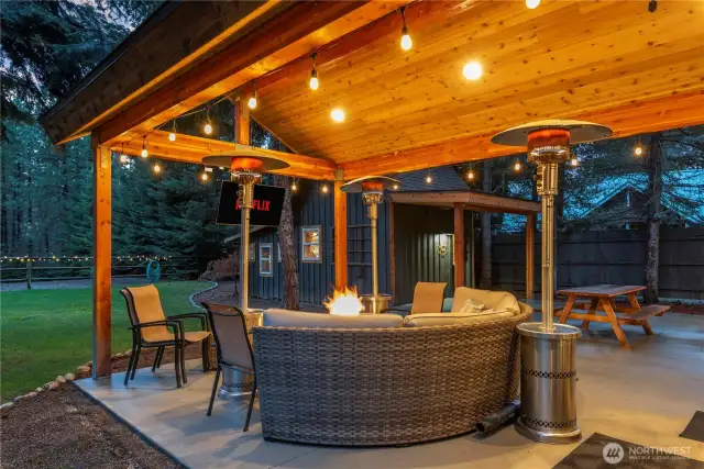 Outoor covered living area