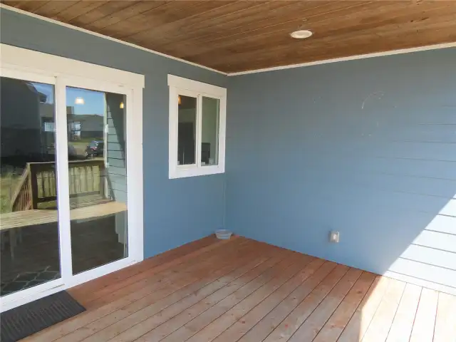 Back deck