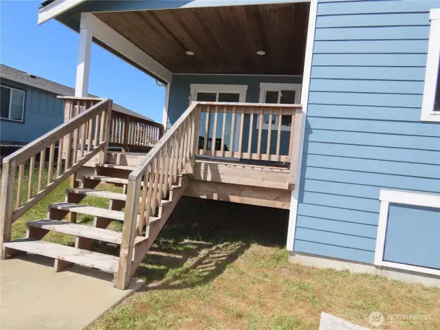 Back deck