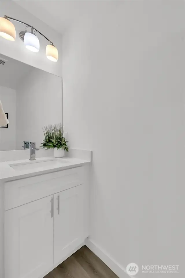 Powder room on main floor - 8042 19th Ave NW, Seattle, WA 98117