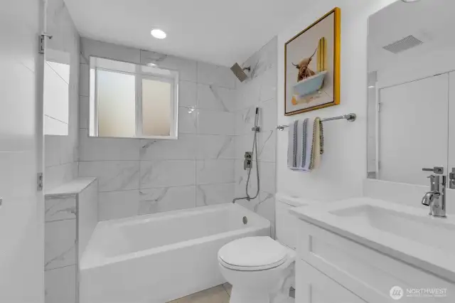 Full bathroom on LL - 8042 19th Ave NW, Seattle, WA 98117