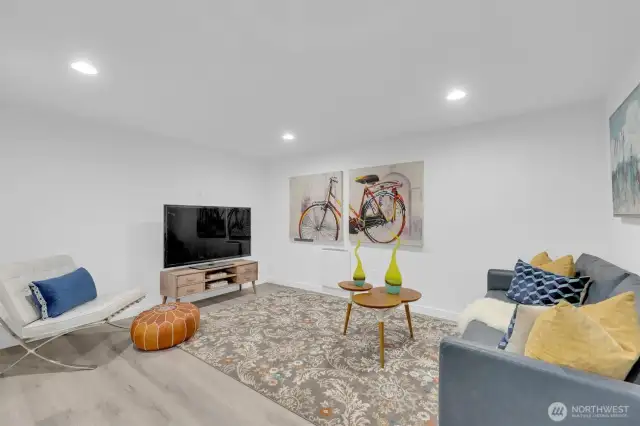 Large Recreation room - Movie nights, sports broadcasts game nights await!    - 8042 19th Ave NW, Seattle, WA 98117