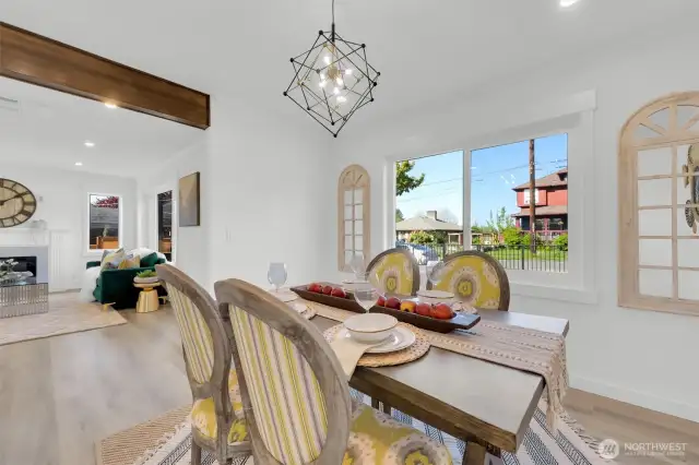 Seamless integration of hosting & entertaining  - 8042 19th Ave NW, Seattle, WA 98117