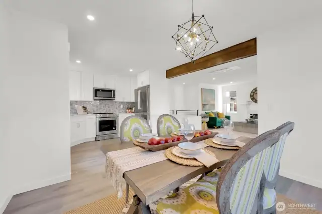 Beautiful dining area - 8042 19th Ave NW, Seattle, WA 98117