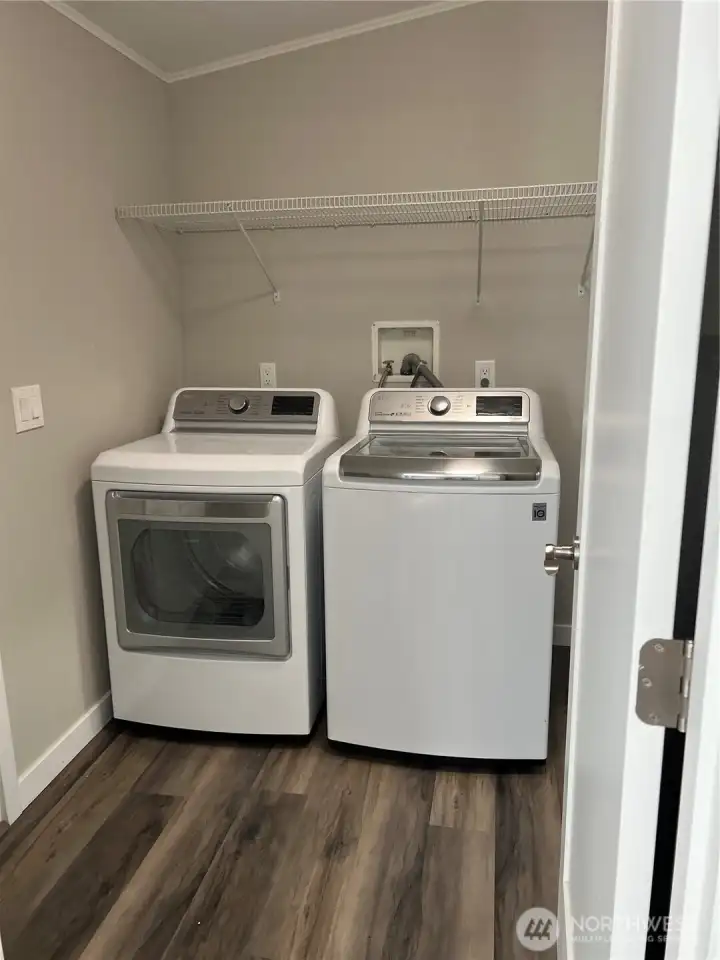 View of utility room from kitchen