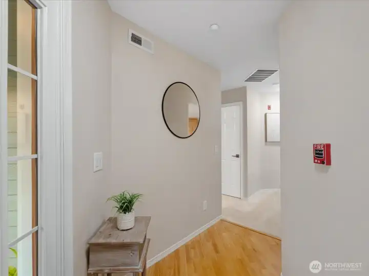 Hall Way Entry from Front Door