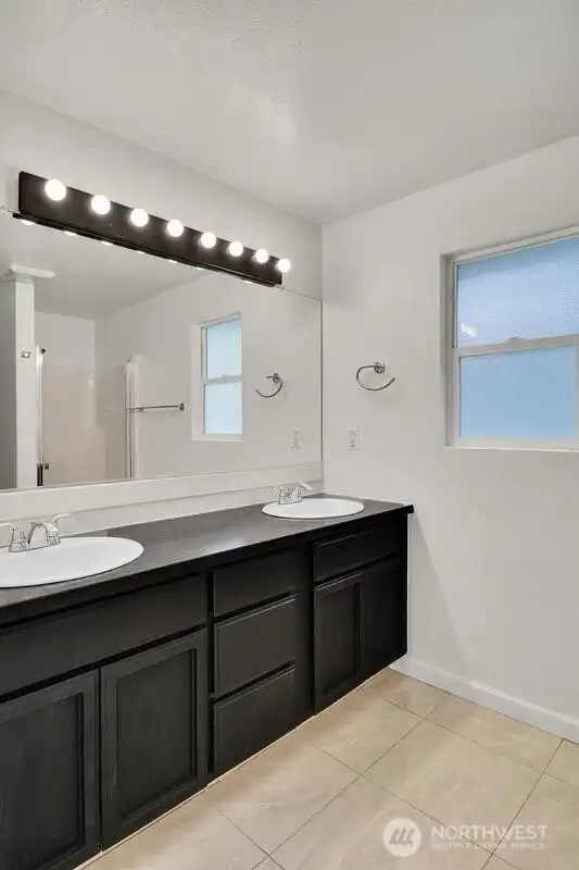 Primary bath with shower