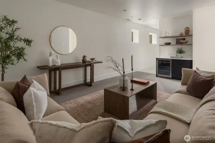 Lower level bonus room