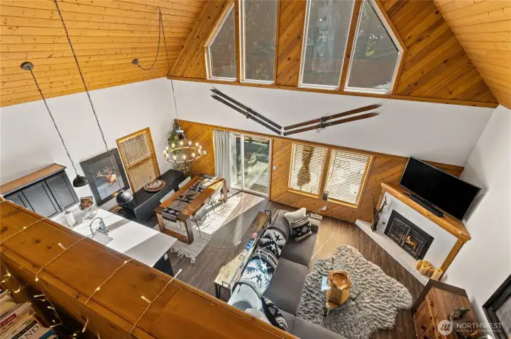 View from the loft