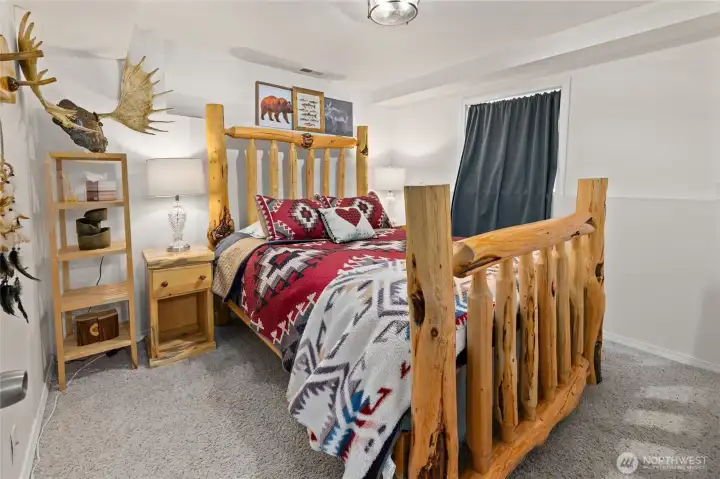 Lower level bedroom