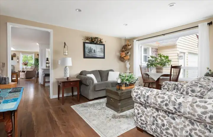 entry living room