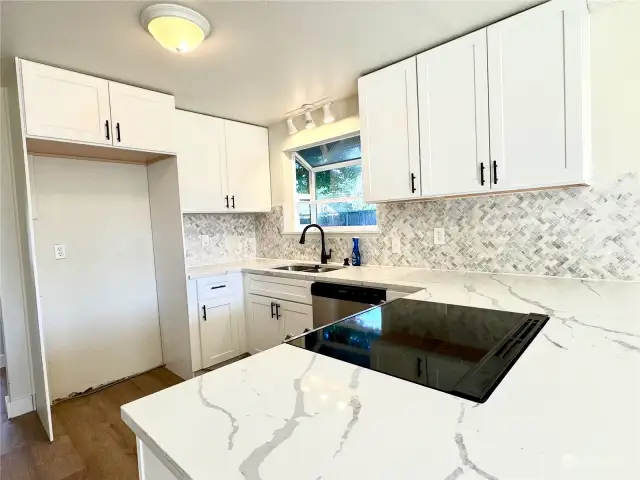 Kitchen, recently remodeled