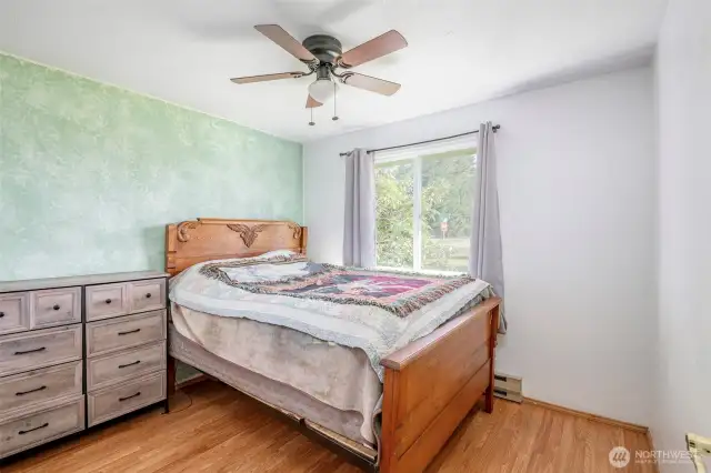 Spacious Bedroom 3 Off Right Side Of Hallway