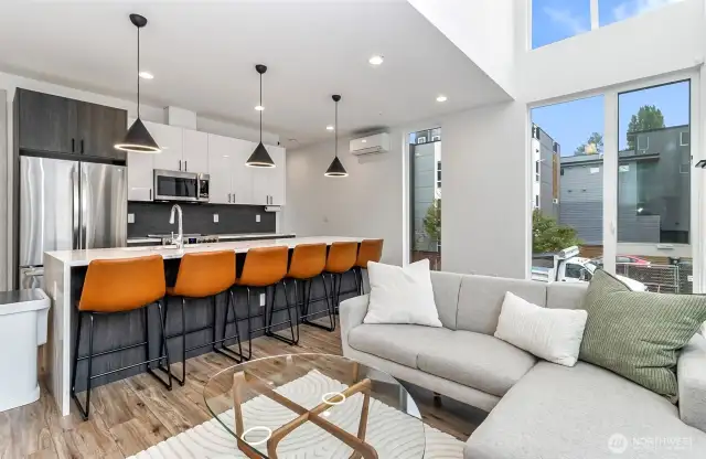 Island Kitchen view