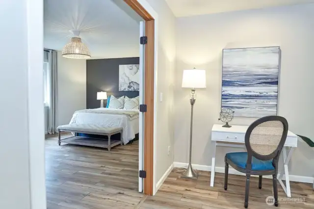 Master Entrance through French Doors
