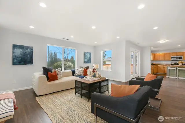 Huge family room space!
