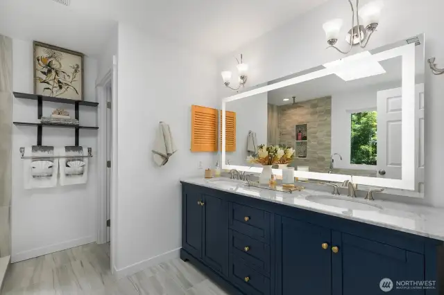Gorgeous primary ensuite.