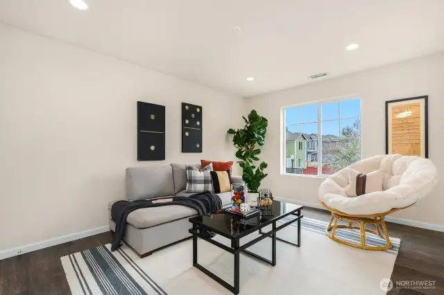Bonus room on upper level.