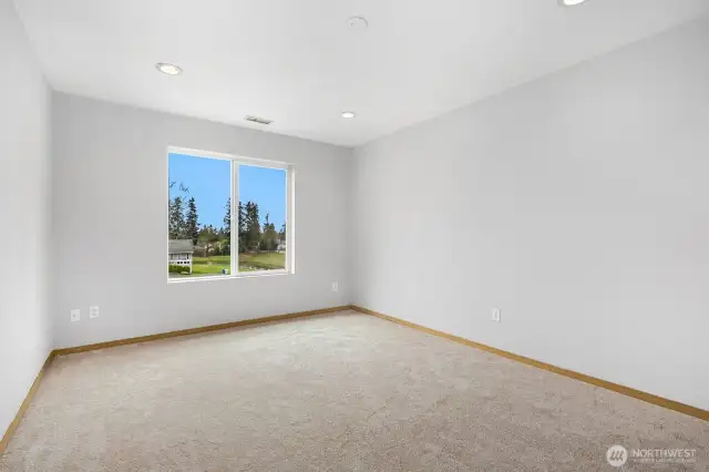Bedroom 2 of 4 on upper level - brand new carpet in all bedrooms!