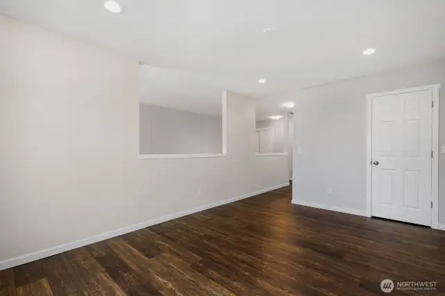 Another view of upper level loft space.