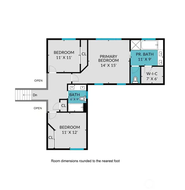 Upper Floor Plan