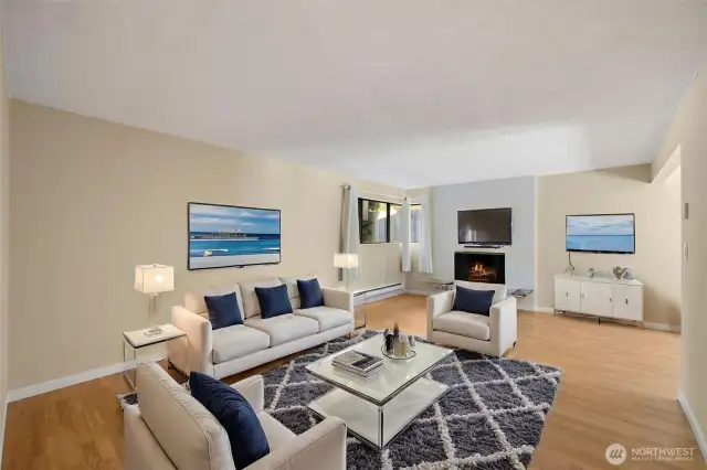 1721B living room w/fireplace