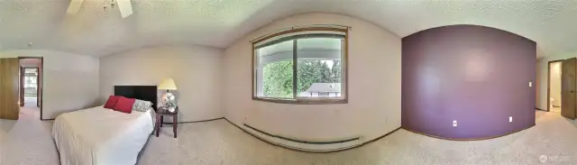 Primary bedroom view
