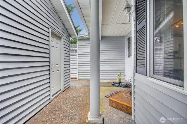 Courtyard view