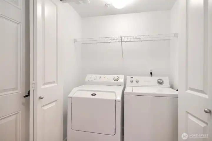 Main Floor Laundry off kitchen