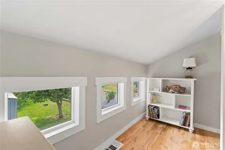 Upstairs landing