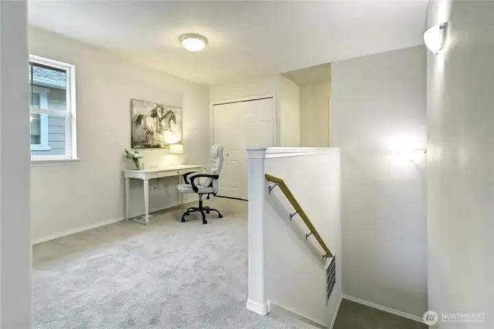 New Carpet Throughout Upstairs