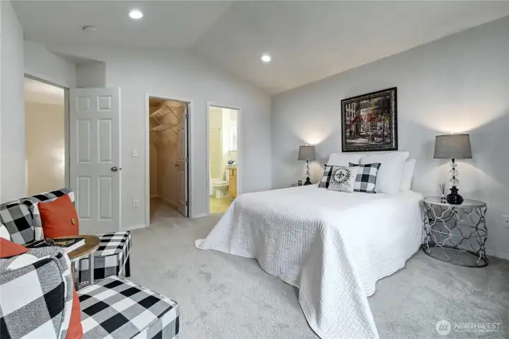 Primary Bedroom with Attached Full Bath