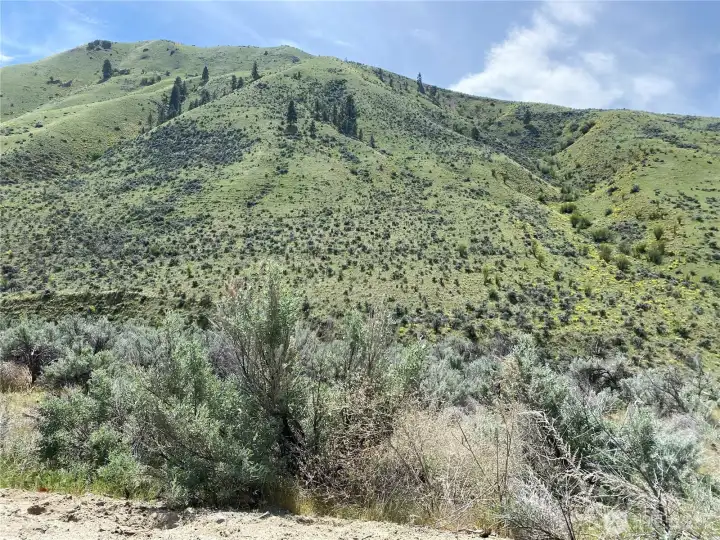 Building pad near the road