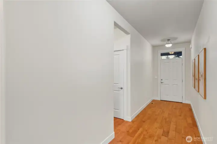 Step inside to warm wood floors with all bedrooms on the main floor.