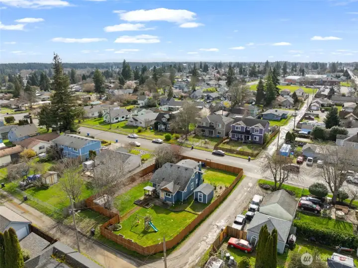 When the mountain is out - you'll see it this way!