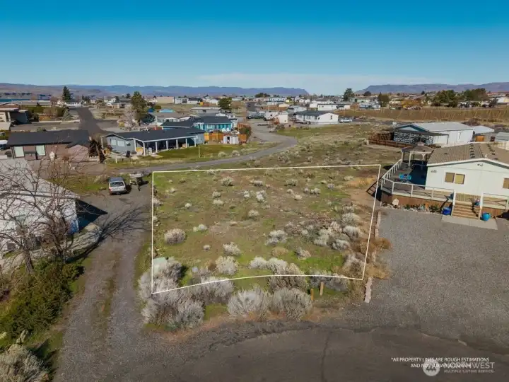 Bottom Of Photo Is At Cul-de-sac (top of property at the street)