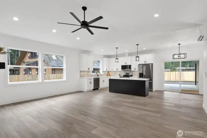 Spacious living area perfect for relaxing or entertaining