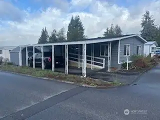 Looking from road carport is huge