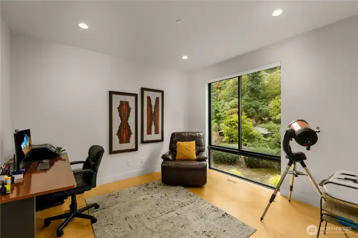 Your office just off the entry.