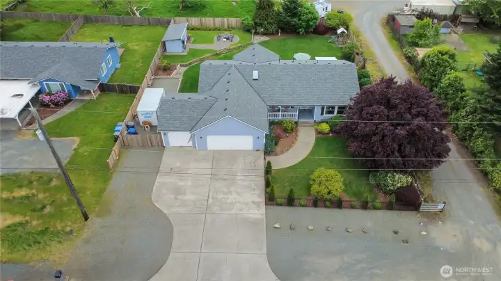 Home has ample parking, large spacious lot and plenty of room to roam.