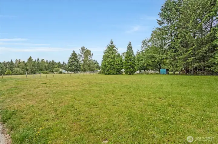 Fully fenced acreage to use to your hearts content