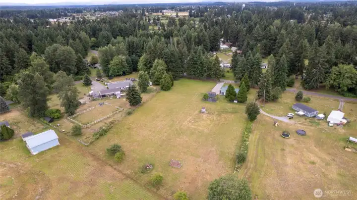 Country living at its best yet minutes to the town of yelm with all major conveniences.
